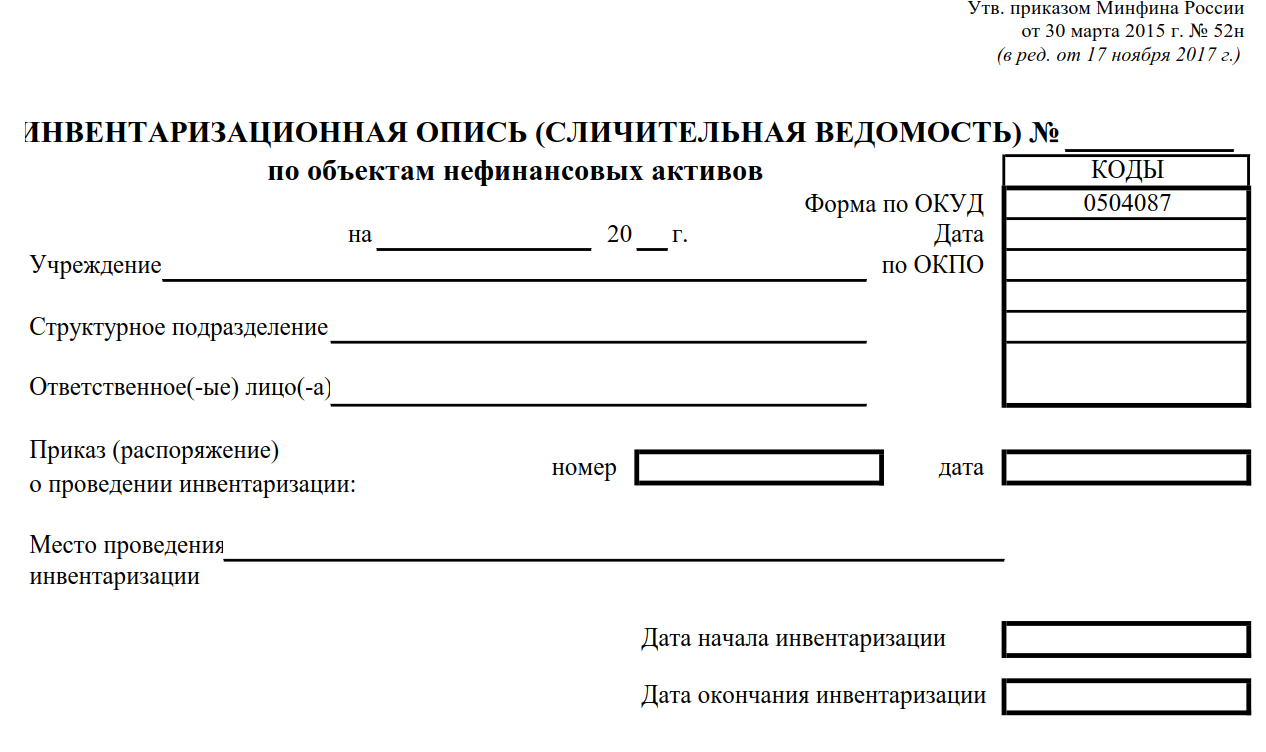 Форма 0504087 образец заполнения в бюджетном учреждении в 2022 году